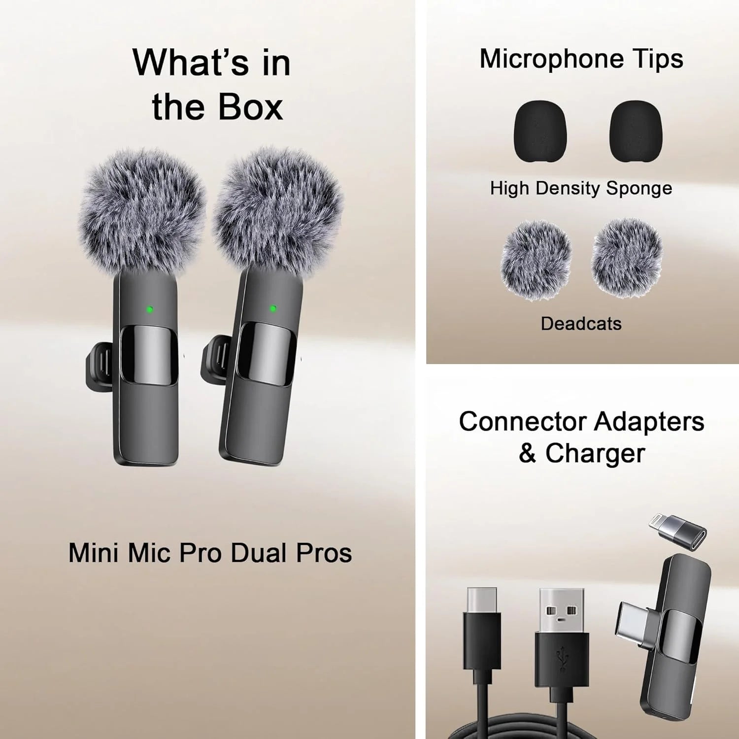 Wireless Lavalier Microphone for Iphone and Android